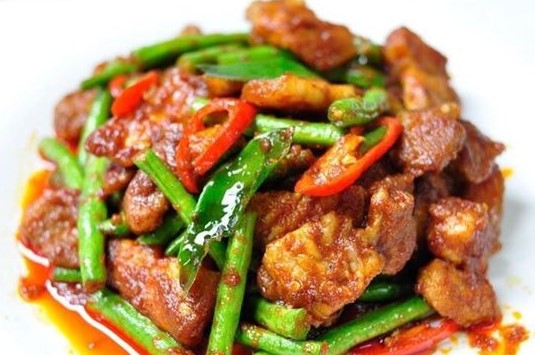 Authentic Thai spicy dish.