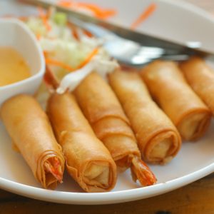 Thai appetizer Shrimp roll