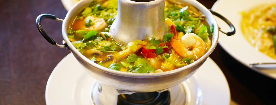 Most popular Thai spicy and sour soup